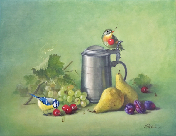 鳥と果実